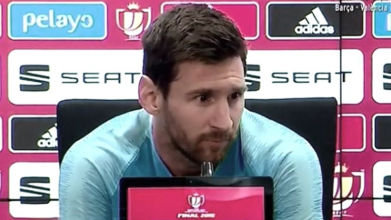 Lionel Messi ofrecerá el domingo una conferencia de prensa en Barcelona