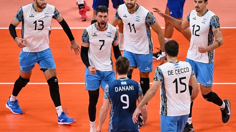 Histórico el voleibol argentino medalla de bronce luego de 33 años al vencer a Brasil por 3 a 2