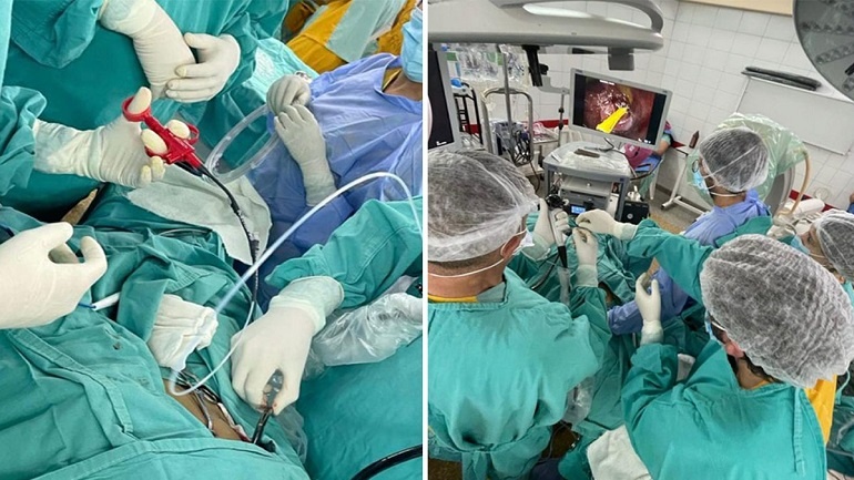 Gran hazaña de médicos del Notti sin precedente en el país