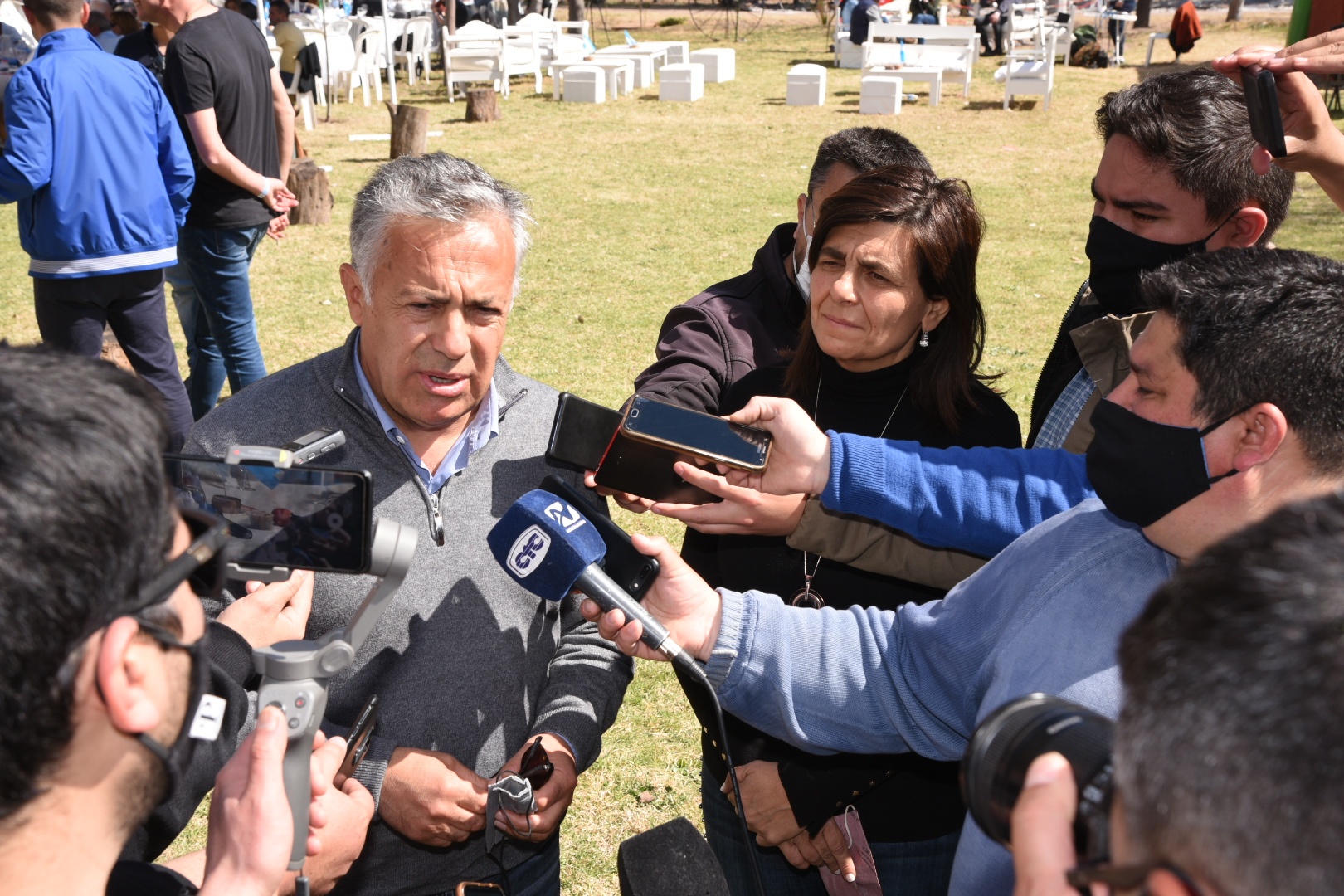 Juri y Cornejo participaron del Día de Campo en General Alvear
