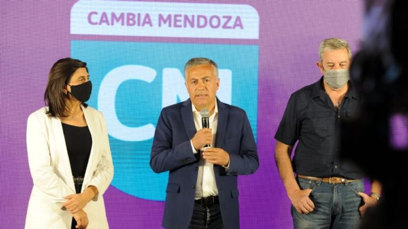 Cambia Mendoza le saca más de 15 puntos al Frente de Todos y habría empate en el tercer puesto