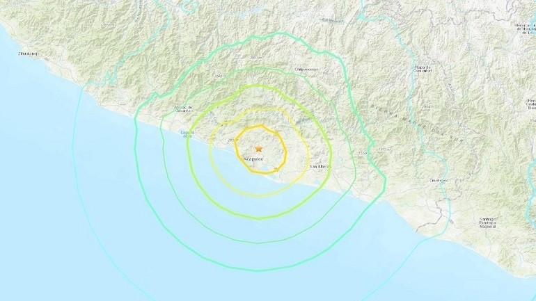 Se registra un sismo de magnitud 7,0 en el sur de México