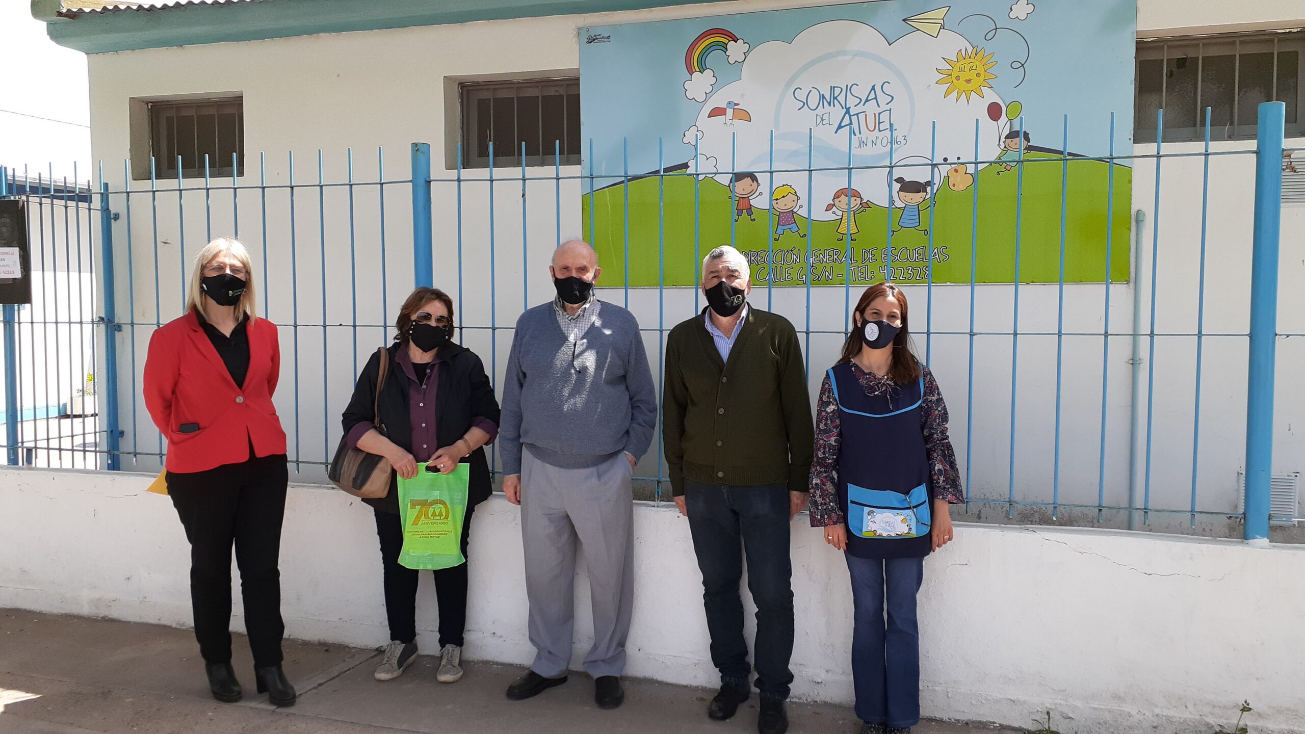 “Sonrisas del Atuel”, recibió una heladera de parte de Fundación Cecsagal