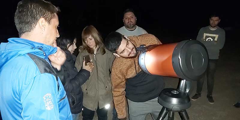 Especialistas capacitaron a personal de Turismo en Astroturismo