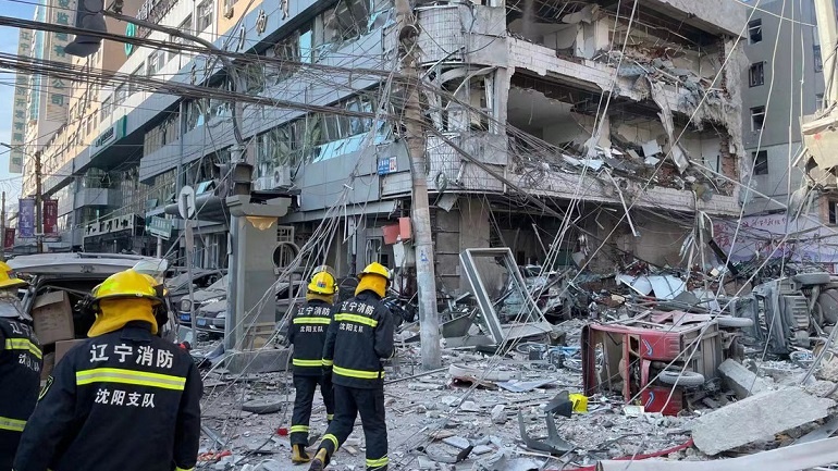 Al menos un muerto y más de 30 heridos tras una fuerte explosión en el noreste de China