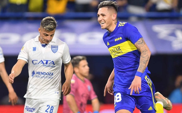Godoy Cruz perdió con Boca, que sigue dando pelea