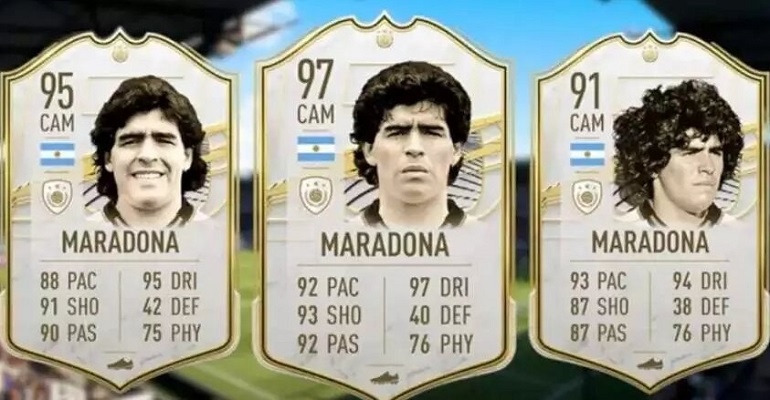 La Justicia prohibió el uso de la imagen de Maradona en el FIFA 21