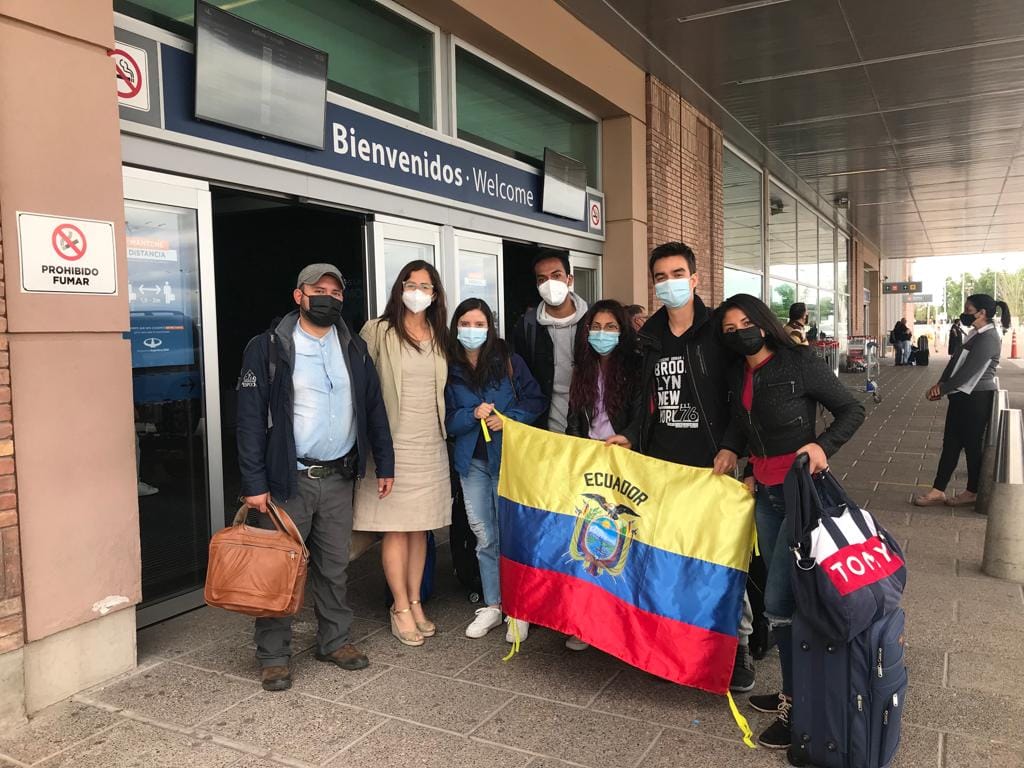 Llegó la delegación de Riobamba a General Alvear