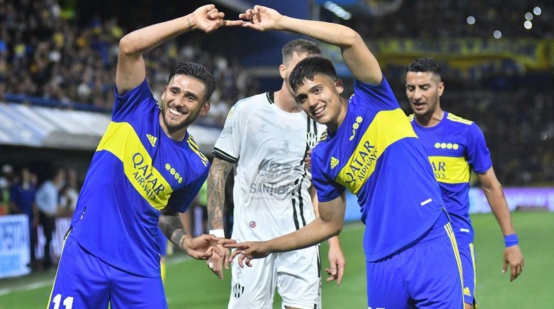 Boca y una goleada para la historia: aplastó 8-1 a Central Córdoba