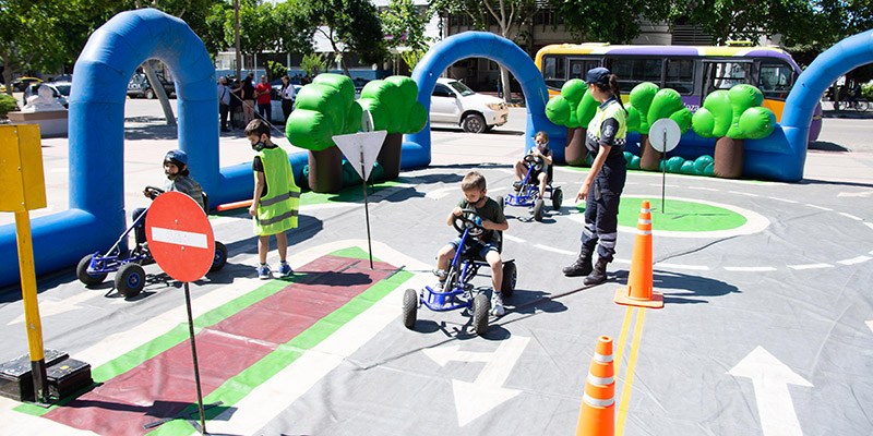 Más de 1.000 niños aprendieron las reglas de tránsito de forma lúdica en Ciudad Vial
