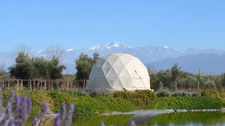 El glamping en Mendoza atrae a empresarios y famosos en búsqueda de la naturaleza