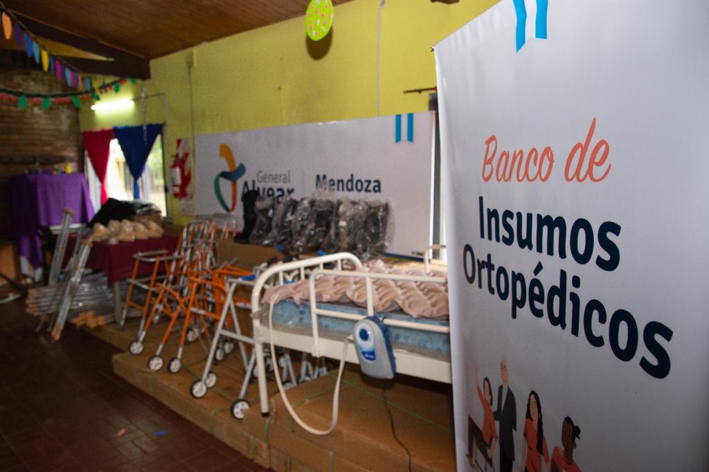 Se presentó el Banco de Insumos Ortopédicos de General Alvear