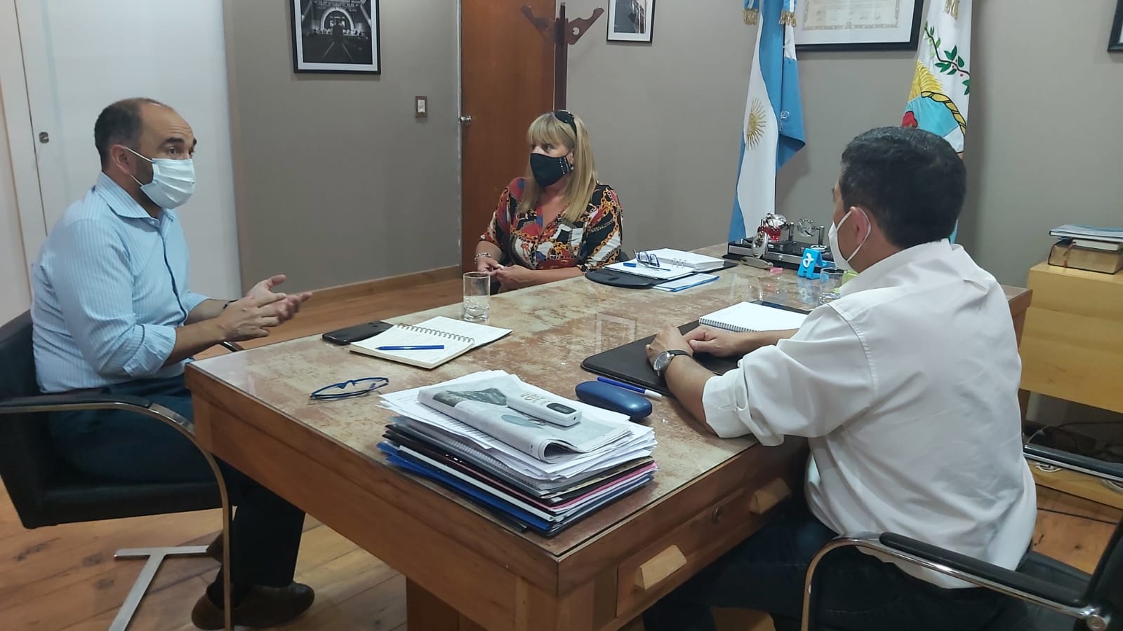 El Director General de Escuelas se reunió con el intendente para tratar una amplia agenda 2022