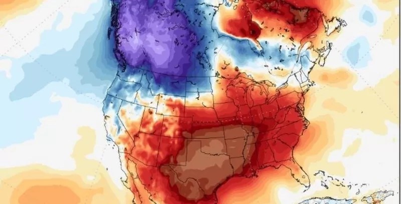 5 metros de nieve en California y temperaturas de 20°C en Alaska: el “extraño” invierno de clima extremo que vive Norteamérica
