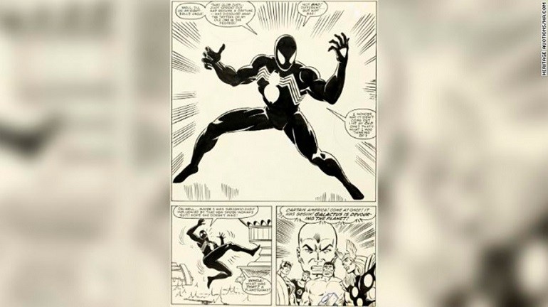 Una página de “El Hombre Araña” se vendió en más de tres millones de dólares