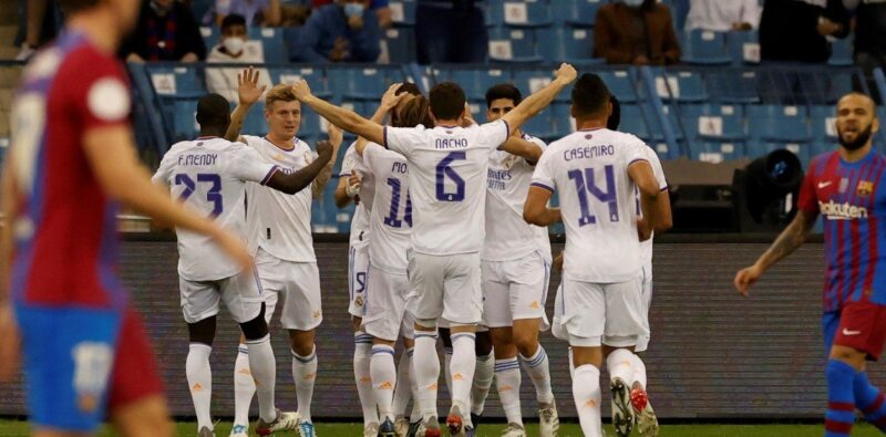 El Real eliminó al Barsa y es finalista de la Supercopa