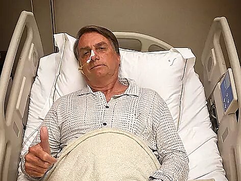 Bolsonaro, hospitalizado de urgencia por una posible obstrucción intestinal