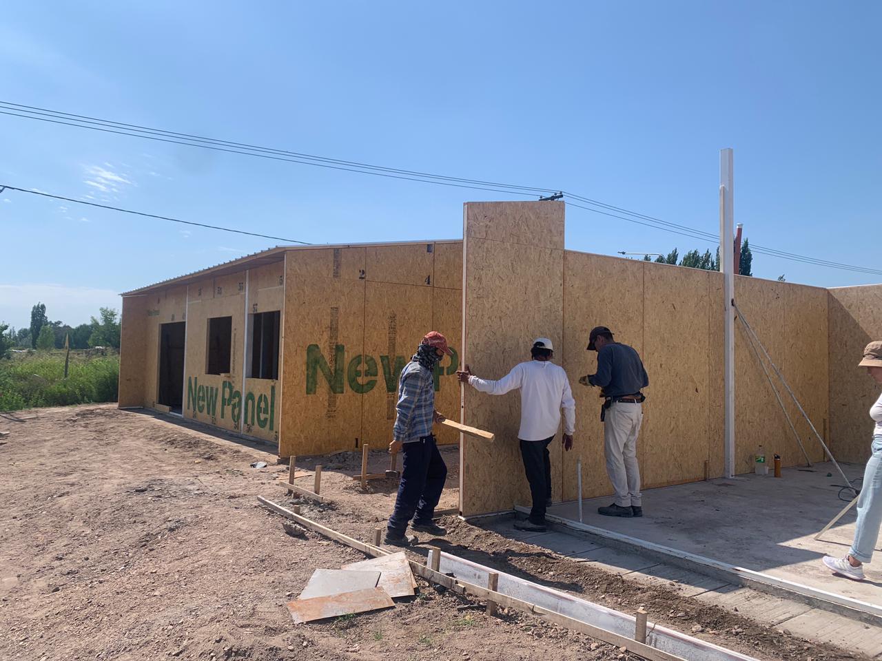 Rápido avance de obra en el barrio Don Valentín