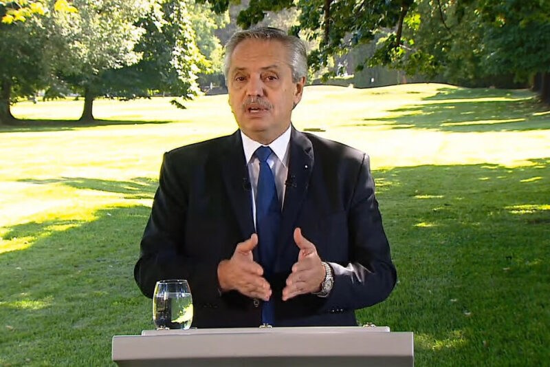 Alberto Fernández anunció un acuerdo con el FMI: “Había un problema gravísimo y ahora tenemos una solución razonable”