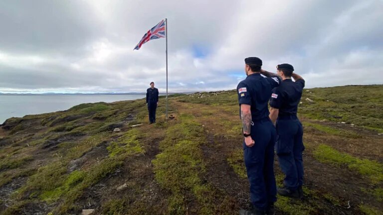 La Marina Real inglesa reivindicó la ocupación británica de las islas Malvinas desde 1765
