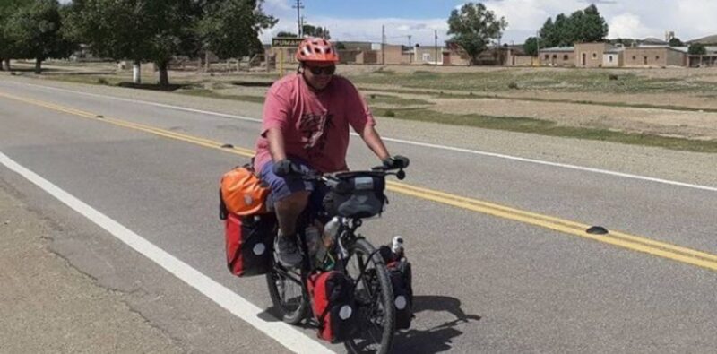 Cumplía su sueño de viajar en bicicleta desde Jujuy hasta Río Negro pero un rayo lo mató
