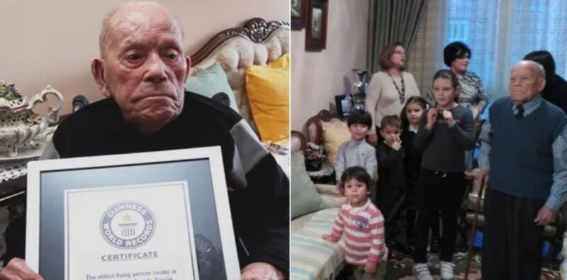 Murió a los 112 años, el hombre más viejo del mundo según el libro Guinness de los Records