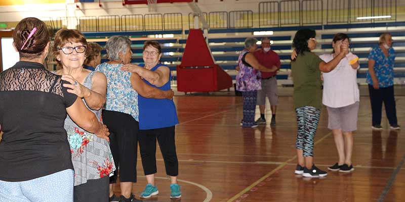 Los adultos mayores están contenidos en la colonia del Polideportivo municipal