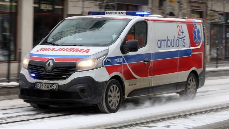 Una potente explosión destruye uno de los edificios de la fábrica de explosivos NitroErg en Polonia