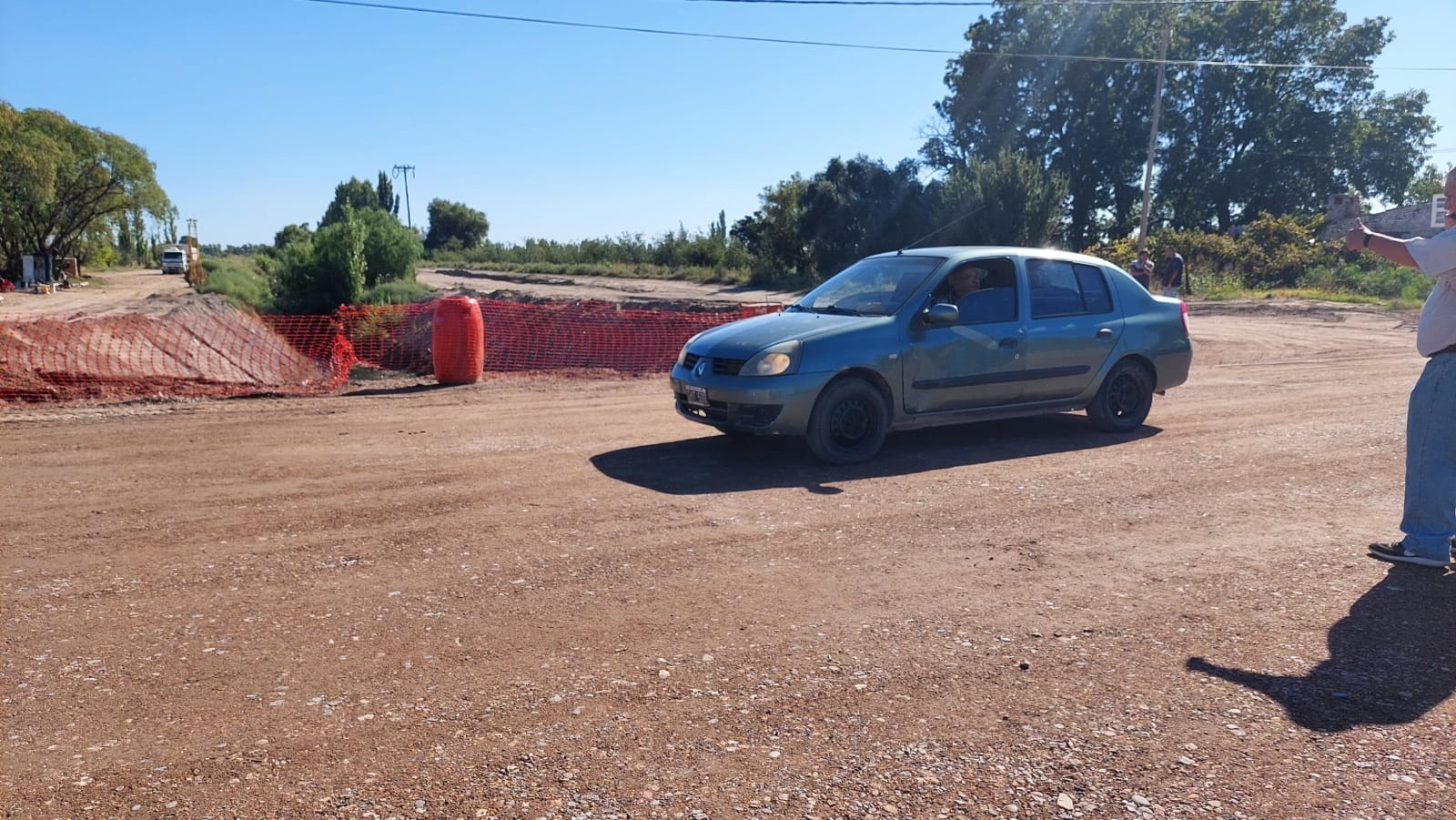 El Secretario de Obras se refirió a las distintas tareas que se desarrollan en el departamento