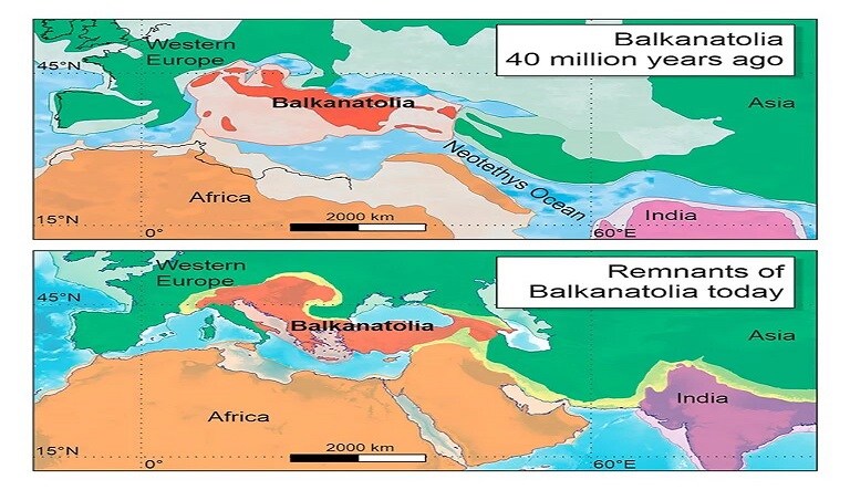 Descubren un continente perdido hace unos 40 millones de años que sirvió como puente entre Asia y Europa