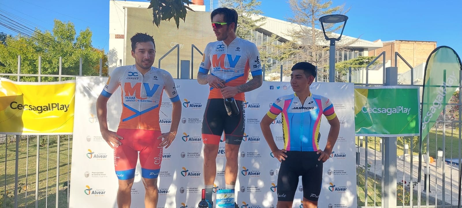 La segunda etapa de la Vuelta de Alvear fue para Mauricio Quiroga