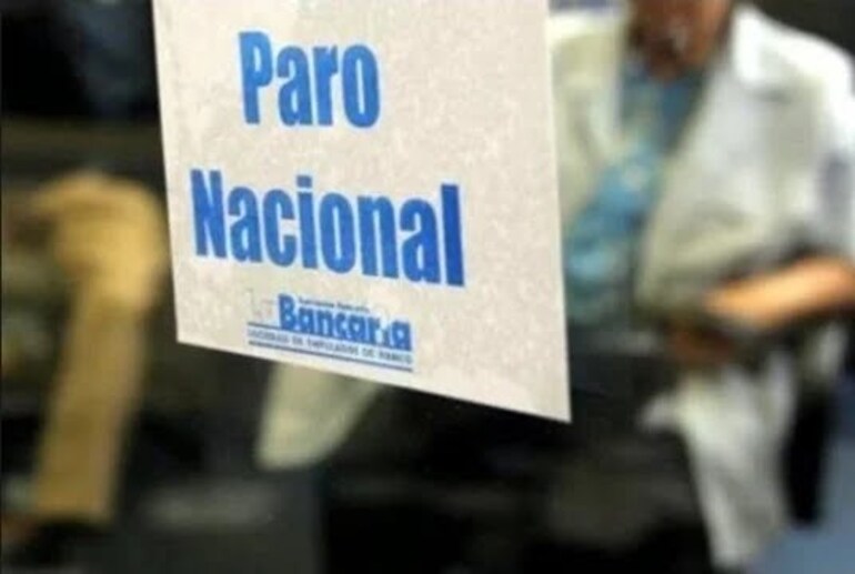 Paro bancario: el gremio ratificó la medida para este jueves