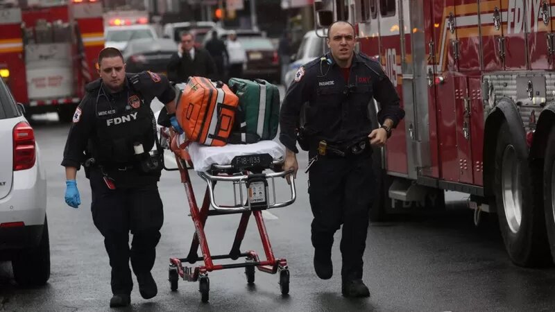 Tiroteo en Nueva York: un hombre causa al menos 16 heridos en el metro y se da a la fuga