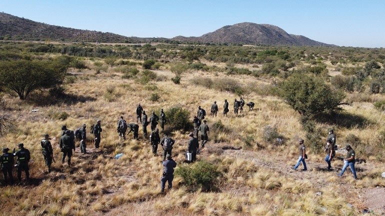 Más de 100 gendarmes realizan nuevos rastrillajes en busca de Guadalupe