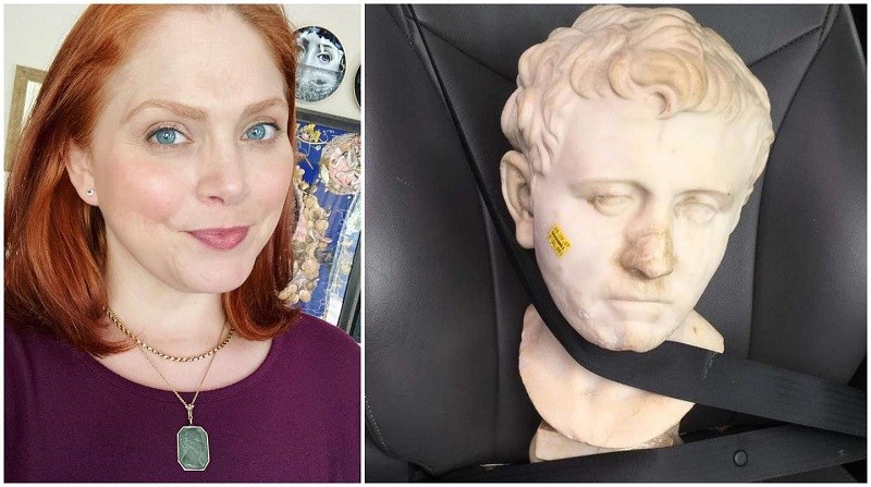 Compró un busto por 35 dólares y resultó ser una obra romana invaluable de 2000 años de antigüedad