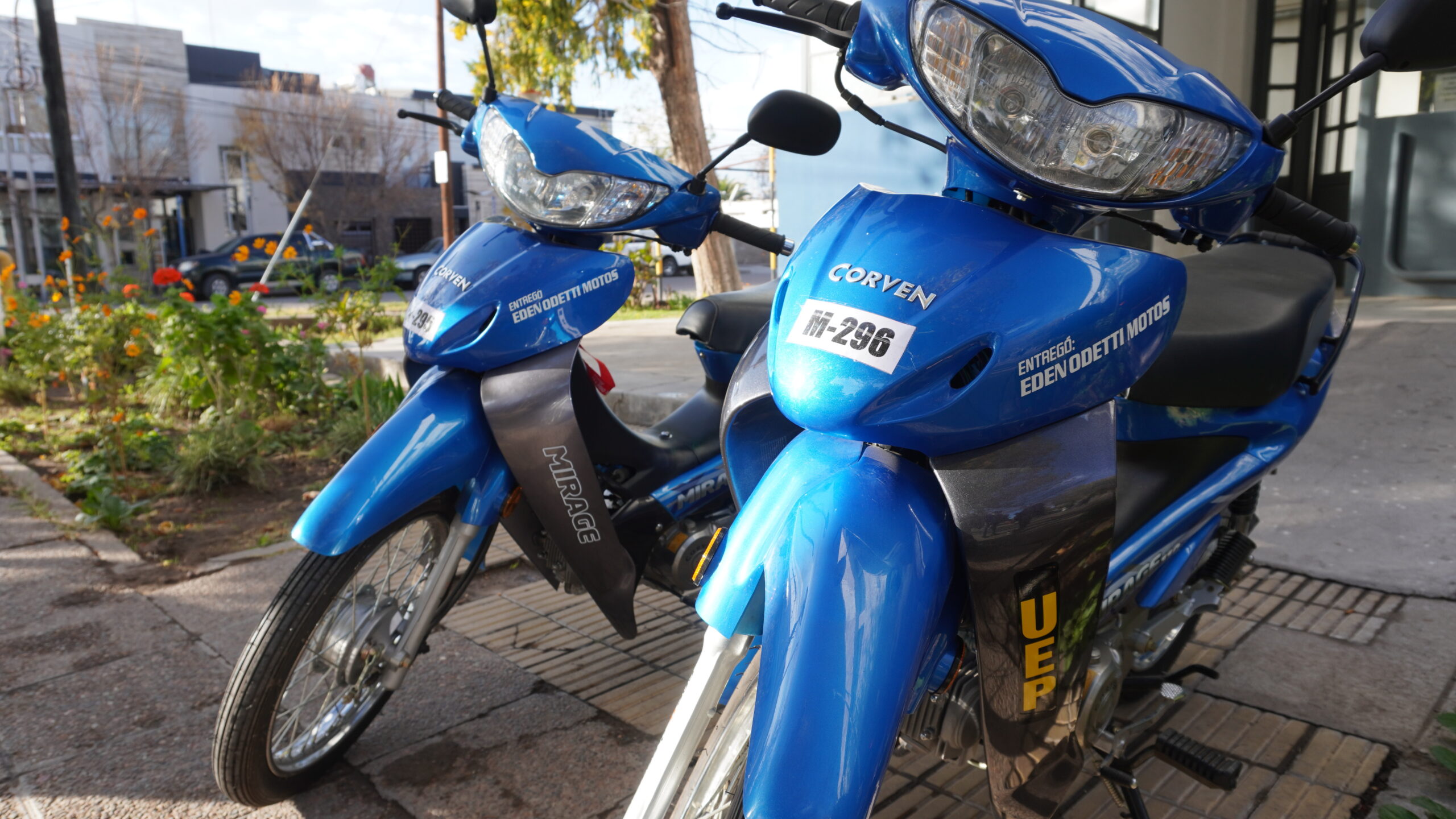 La Policía alvearense cuenta con dos motocicletas nuevas para prevención