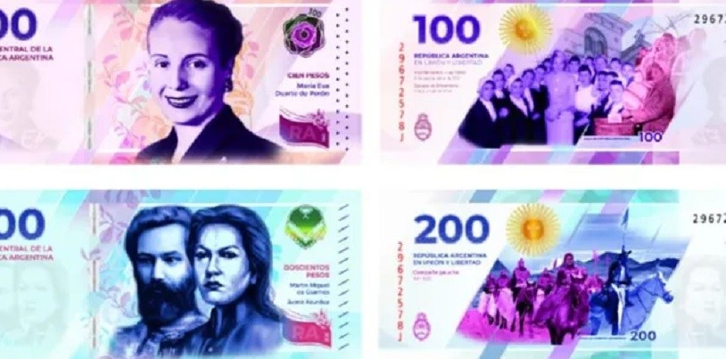 Uno por uno, así son los nuevos billetes que presentó Alberto Fernández