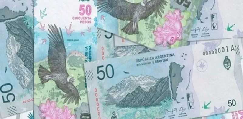 Un billete de $50 con un error se vende por $50.000: ¿Cuál es?