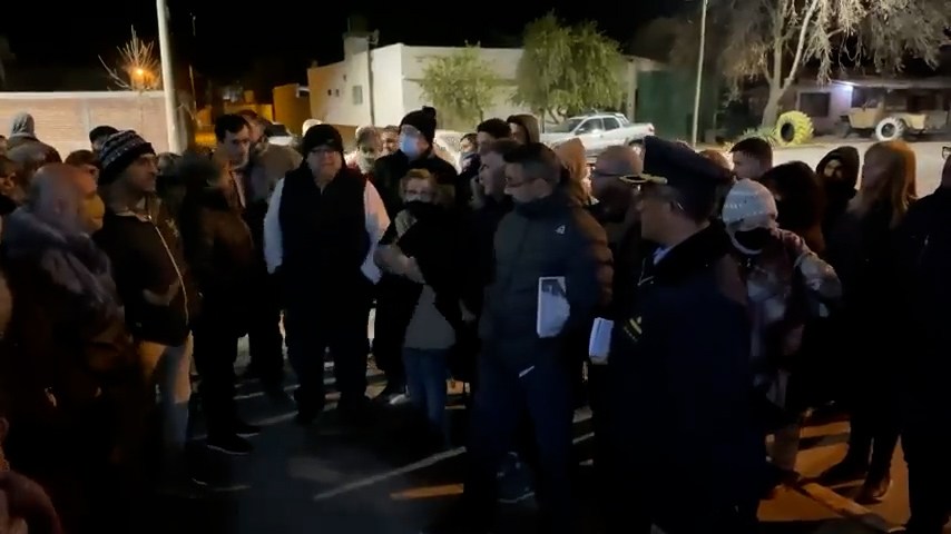 Vecinos se manifestaron contra la inseguridad