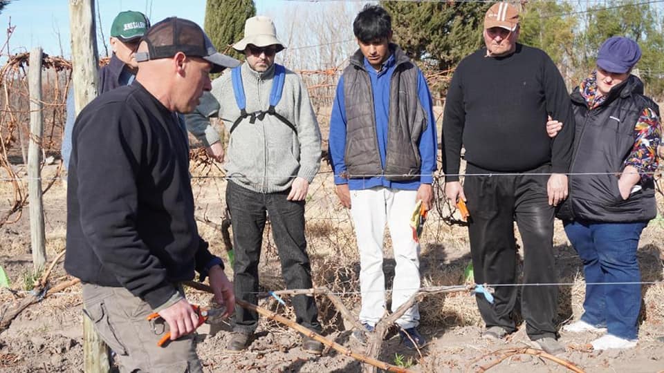 Concluyó el Curso de Poda de la Vid