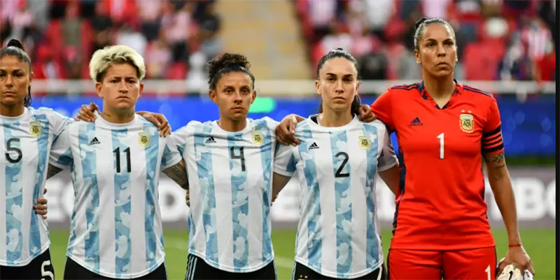 Juli Cruz debutó en la Copa América