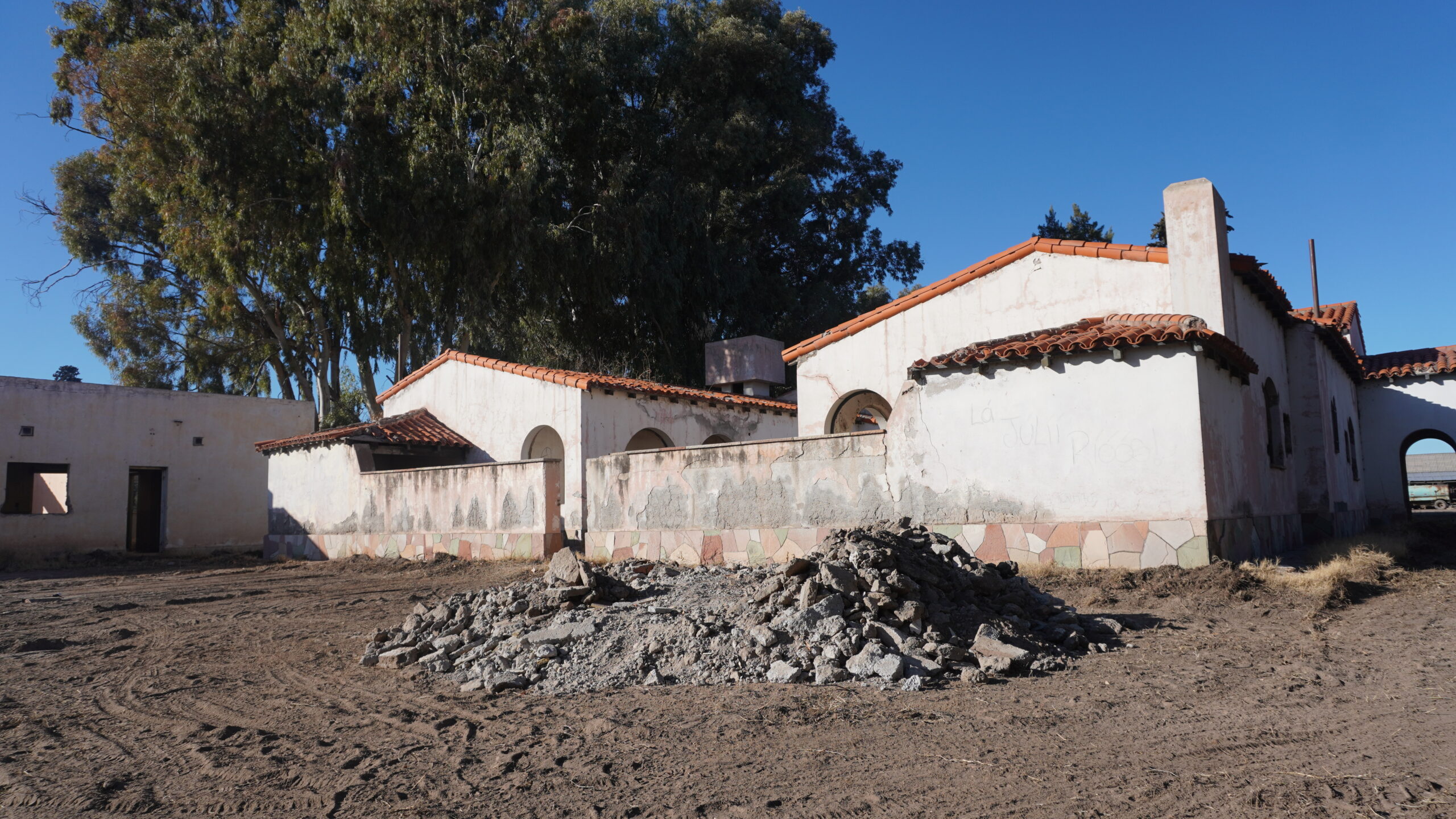 Inició la construcción del edificio de la escuela Ana María Polito de Fiondella