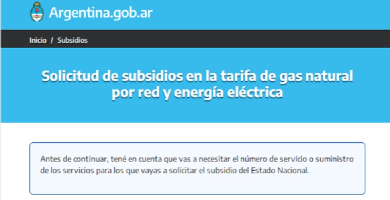 Subsidios de luz y gas: cómo corregir el formulario RASE si cometí un error al completarlo