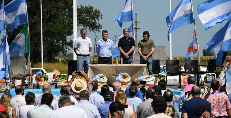 El campo reclamó en todo el país y le apuntó al Gobierno: “Estamos podridos de pagar impuestos”