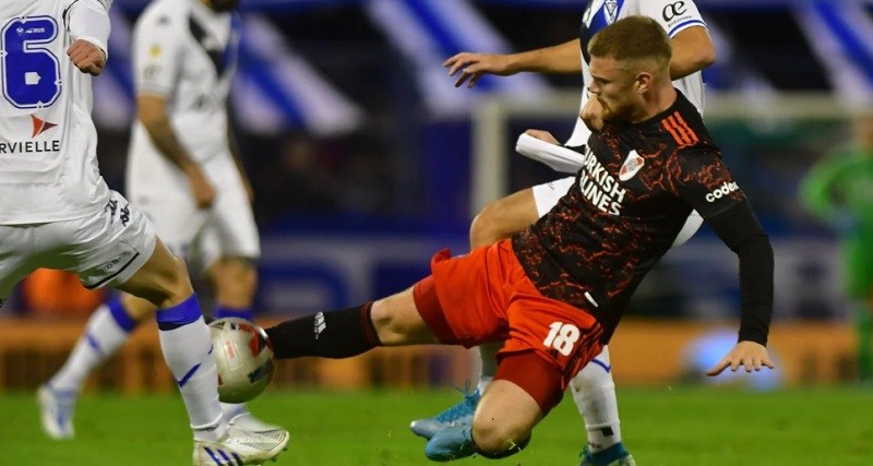 En un partidazo, Vélez y River Plate igualaron 2-2 en Liniers