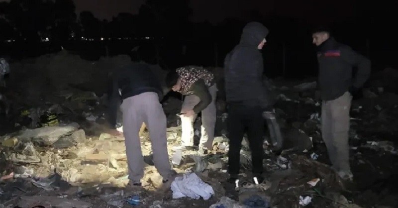 Encontraron más de 50 mil dólares en un basural