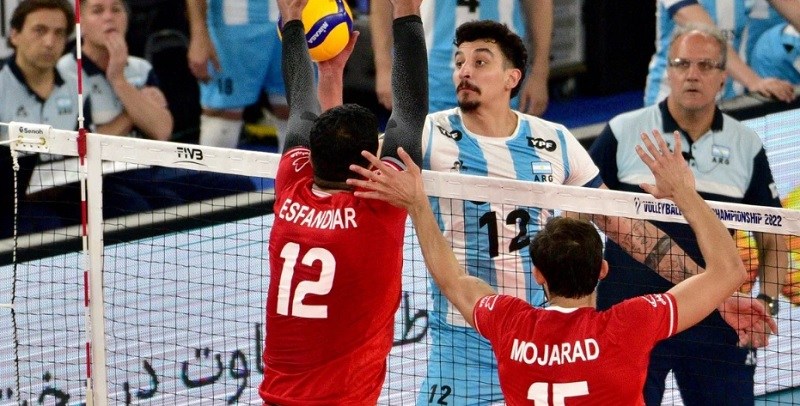 Argentina peleó hasta el final, pero cayó ante Irán en un partido electrizante