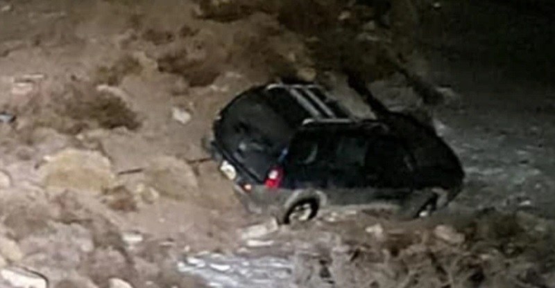 Desbarrancaron en la cordillera y sobrevivieron 3 días en la camioneta, con temperaturas de -15°