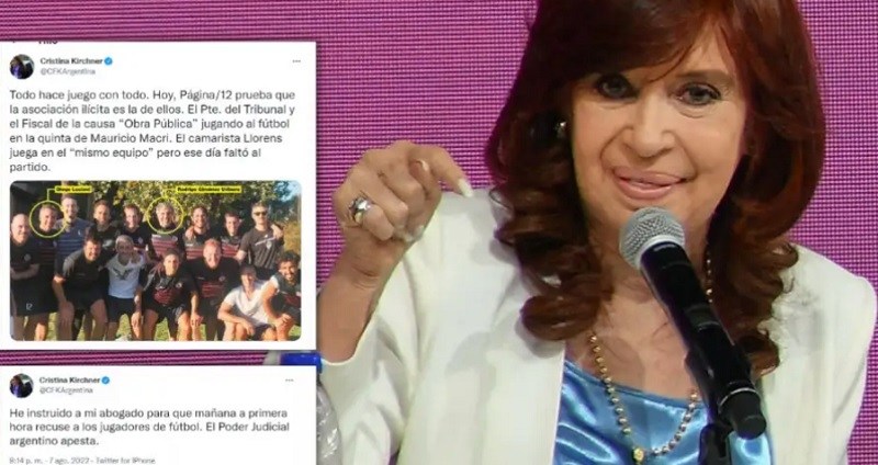 Cristina Kirchner denunció que juez y fiscal “juegan en el mismo equipo”: “El Poder Judicial apesta”