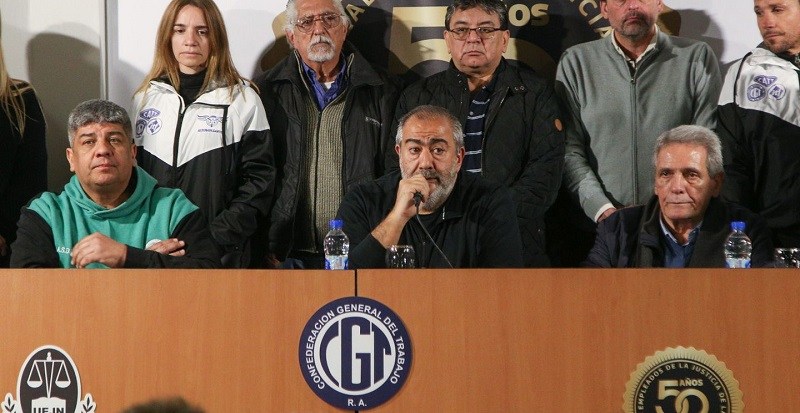 La advertencia de la CGT: “Si siguen sacándole el plato de comida a la gente, nos vamos a seguir movilizando”